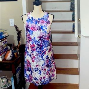 Tahari by Arthur S Levine Printed Lace Dress Sz 6